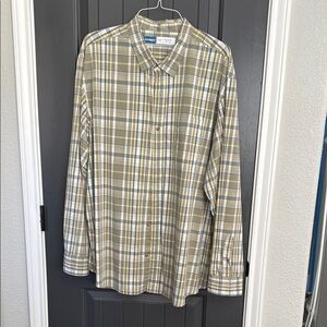 Old Navy Green Plaid Men's Shirt
